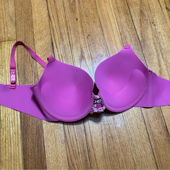 BeBe Pink/fuchsia Push Up Bra Size 36D - Picture 3 of 5
